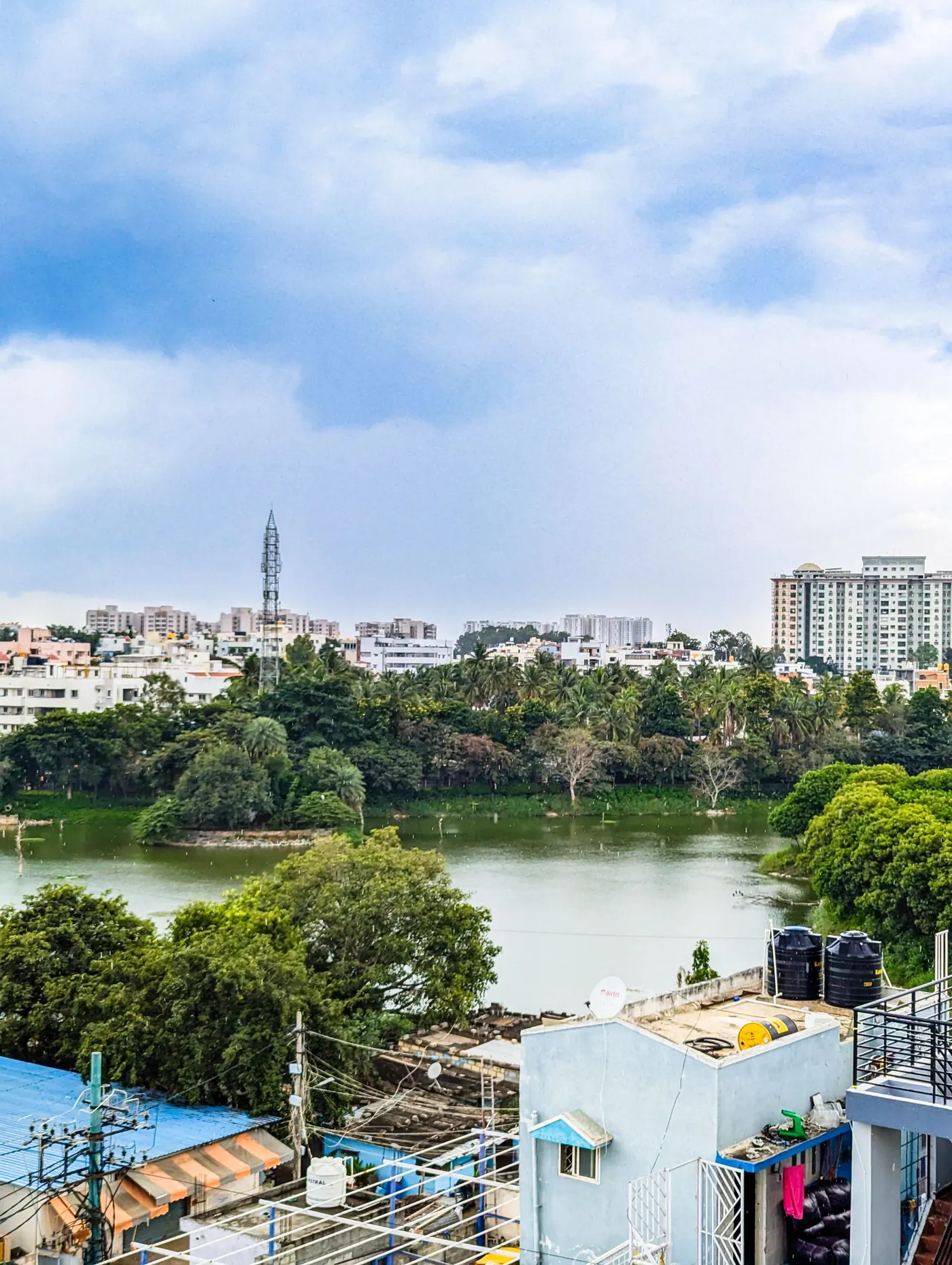 A lake in South Bengaluru